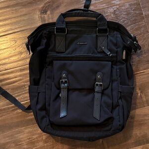Lacoste Men's Black Backpack